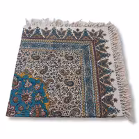 سفره قلمکاری 80×80طرح ترنج مادر و بچه اعلا