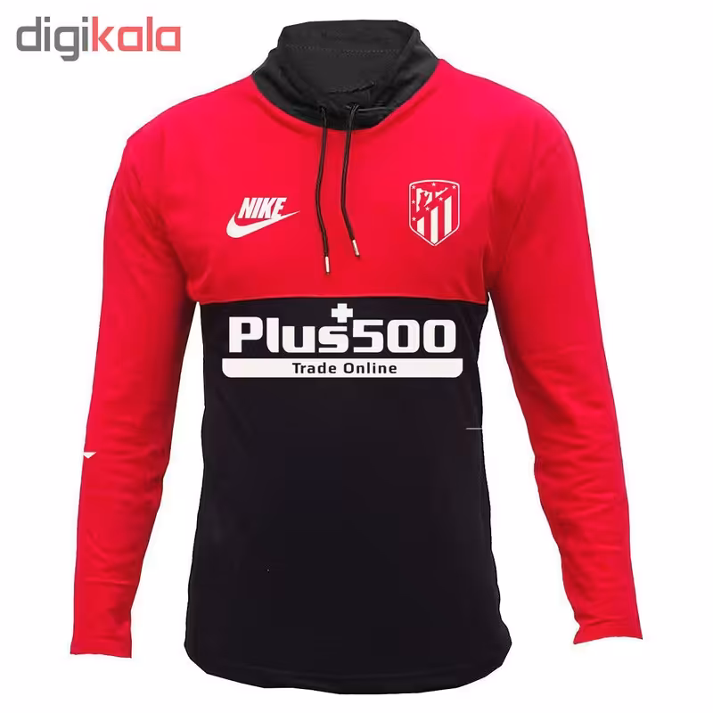  تیشرت آستین بلند مردانه طرح تیم آتلتیکو مدل b6757