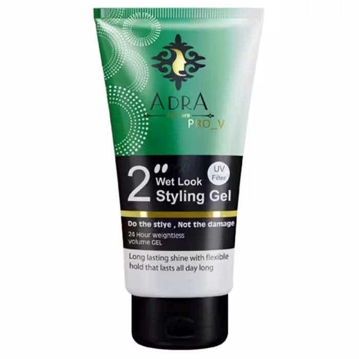 ژل پروویتامینه حالت دهنده و براق کننده آدرا حجم 150میل