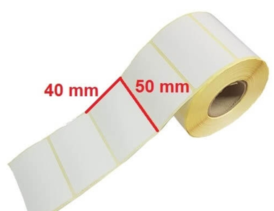 لیبل حرارتی 40*50