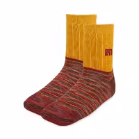 جوراب کوهنوردی طرح نورث فیس TREKKING MID BRS | قهوه ای