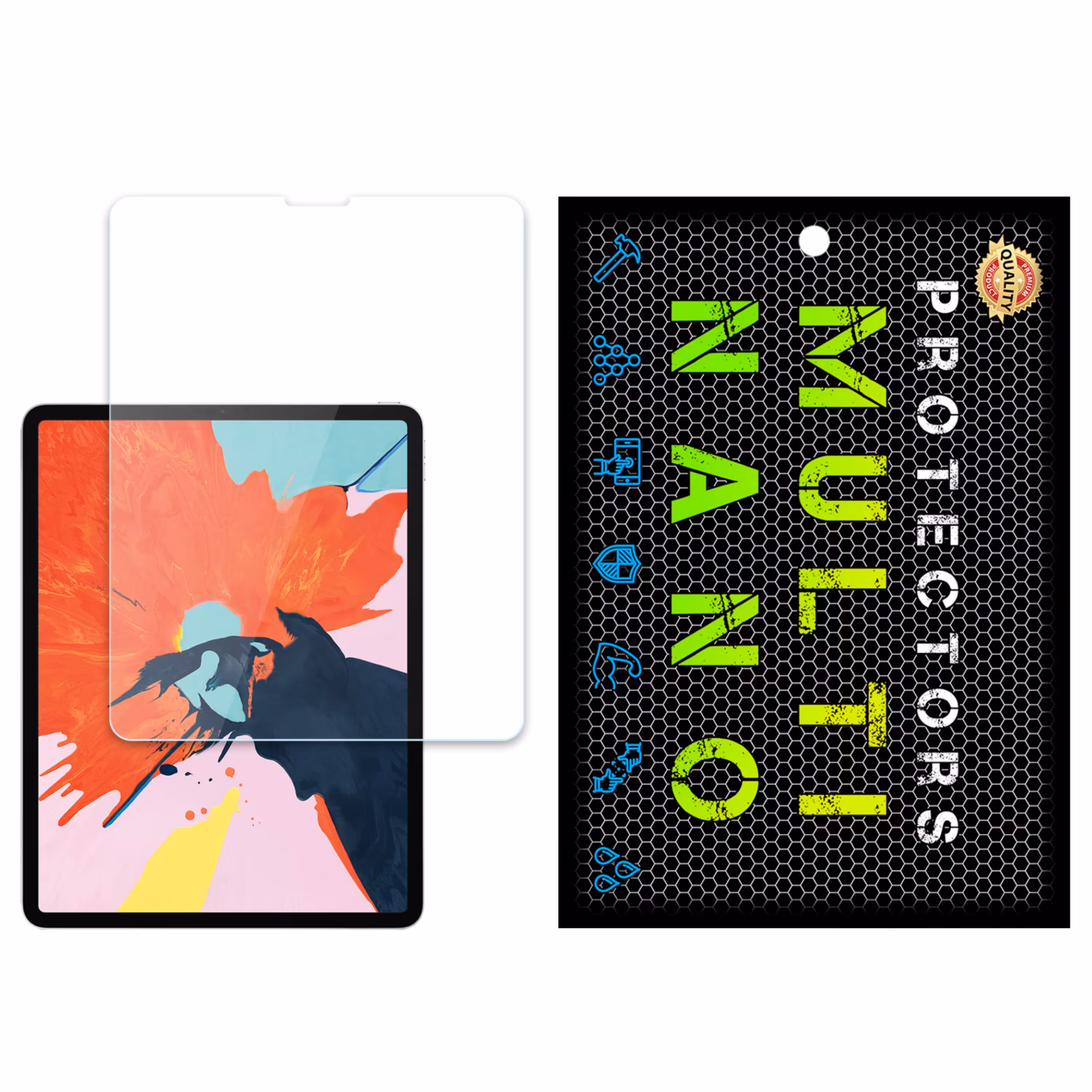 محافظ صفحه نمایش MultiNano مدل X-S1N مناسب برای تبلت اپل iPad Pro 12.9 inch 2018
