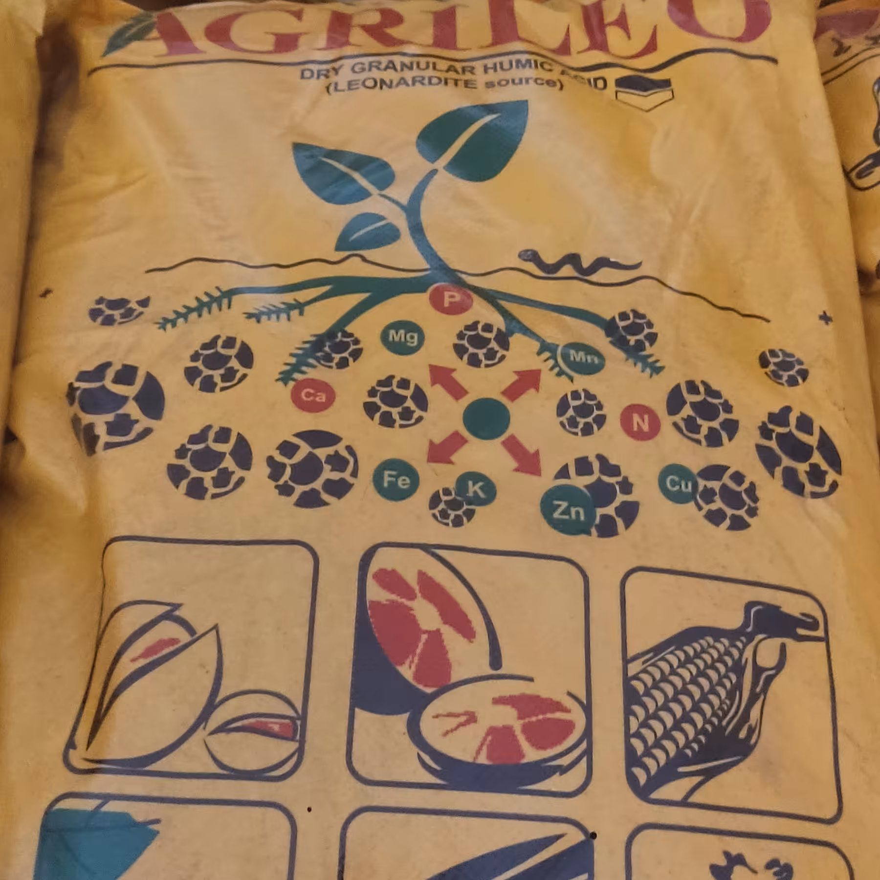 اسید هیومیک گرانوله