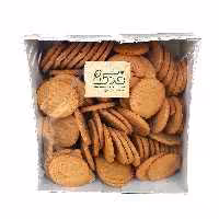 بیسکوئیت سکه ای طبیعی 5ستاره فدک ( 500 گرم )