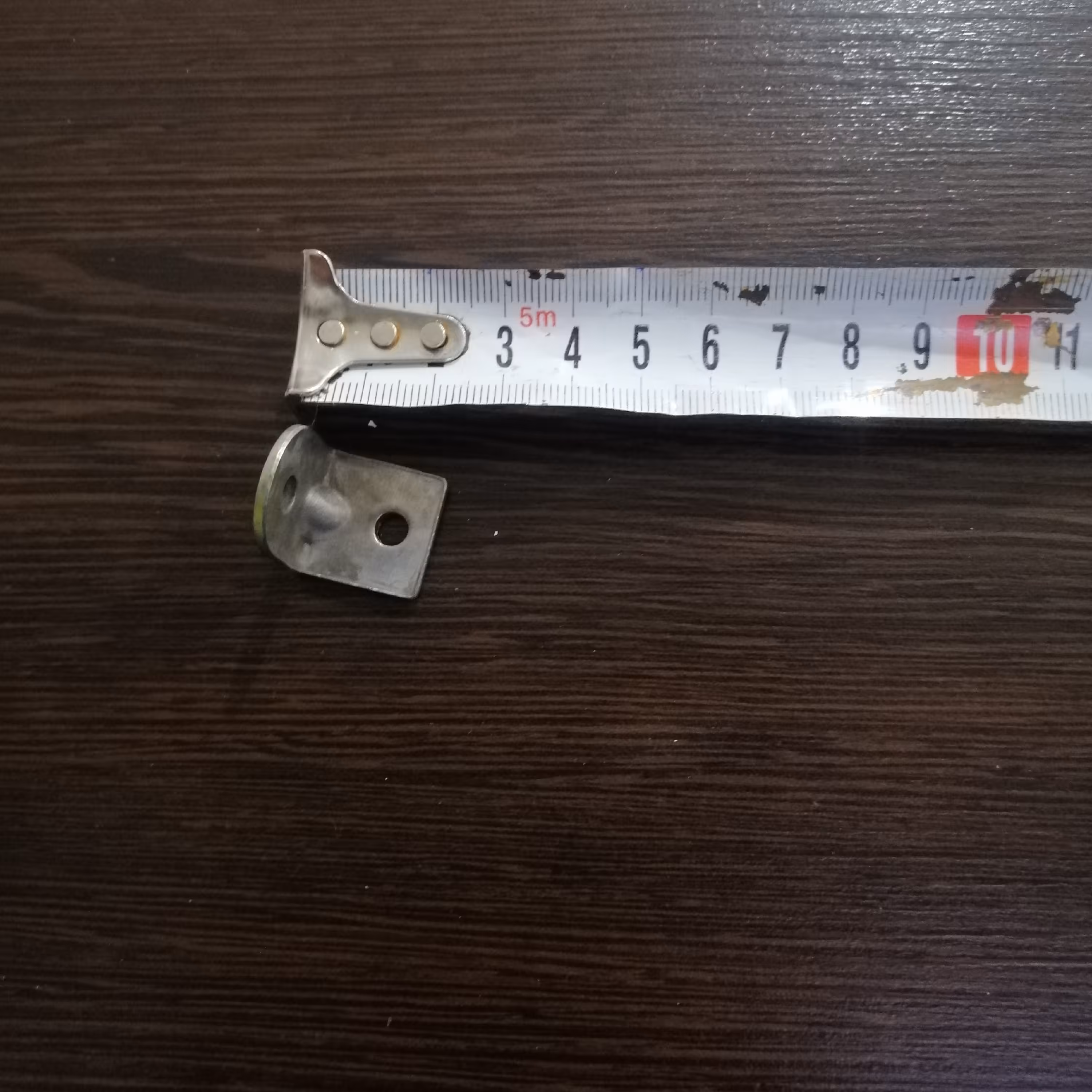 بست گونیا -گونیا کابینت و کمدفلزی دو سوراخ سایز کوچک ورق 2 بسته 20 عددی