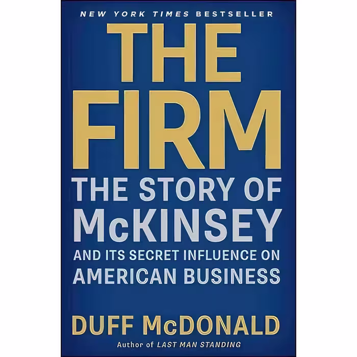 کتاب زبان اصلی The Firm اثر Duff McDonald انتشارات تازهها