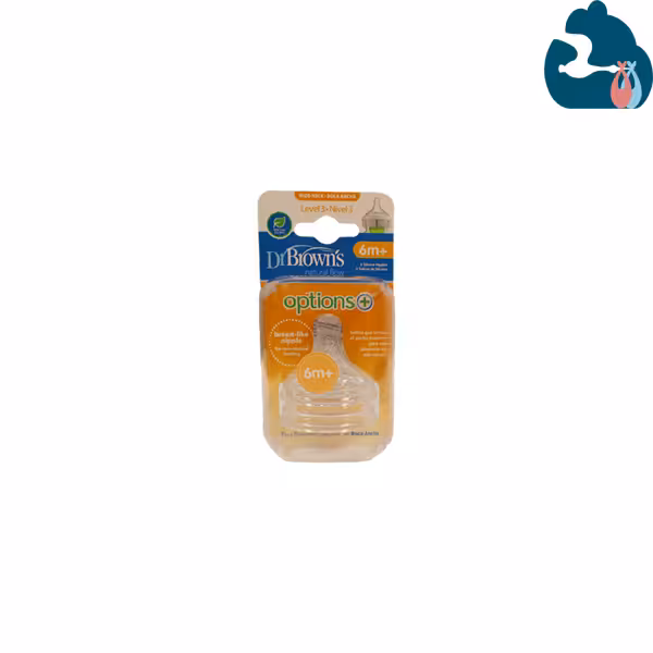 سرشیشه 3 قطره پهن دکتر براونز DrBrowns