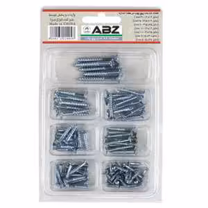 مجموعه 88 عددی پیچ چوب ای بی زد  مدل ZY730