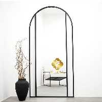 آینه قدی مدل نازگل | ابعاد 90 *‌ 180 | قاب فلزی - آینه اول