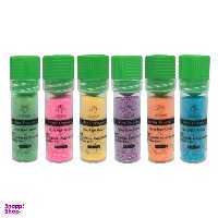 پودر رنگ رزین اپوکسی اوریران مدل GLITTER Powder حجم 15 میلی لیتر بسته 6 عددی
