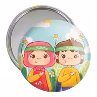 آینه جیبی خندالو مدل نیمه شعبان کودکانه کد 25522