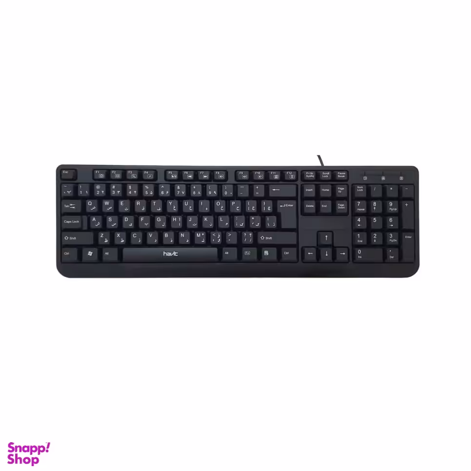 کیبورد هویت مدل HV-KB378