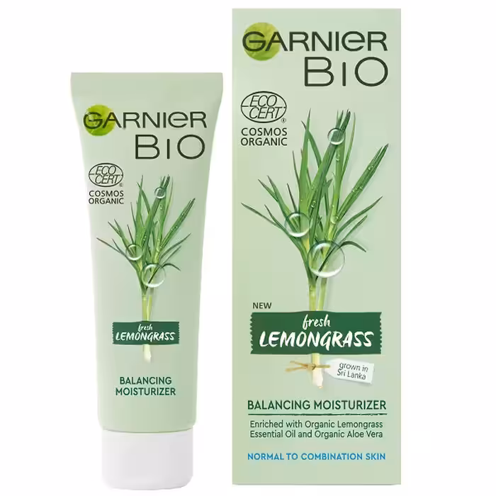 کرم مرطوب و متعادل کننده علف لیمو گارنیر (گارنیه) | احیا و تمیزکنندگی عمیق پوست | 50 میل