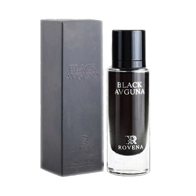 عطر ادکلن روونا بلک افغان مردانه Rovena black avguna 30mil