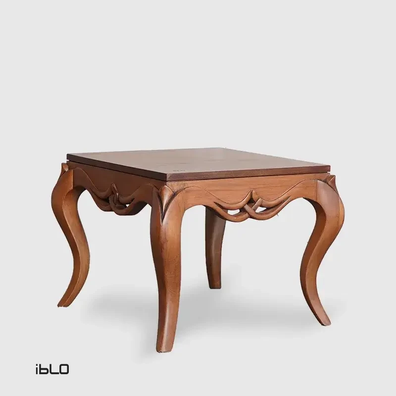 میز عسلی نئوکلاسیک لیونا (گردویی)