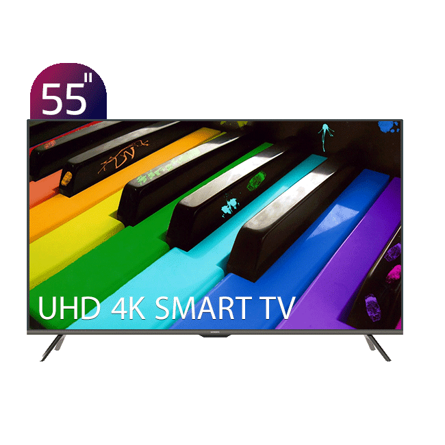 تلویزیون مدل XYU795G سایز 55 اینچ ایکس ویژن UHD 4K هوشمندسری 7