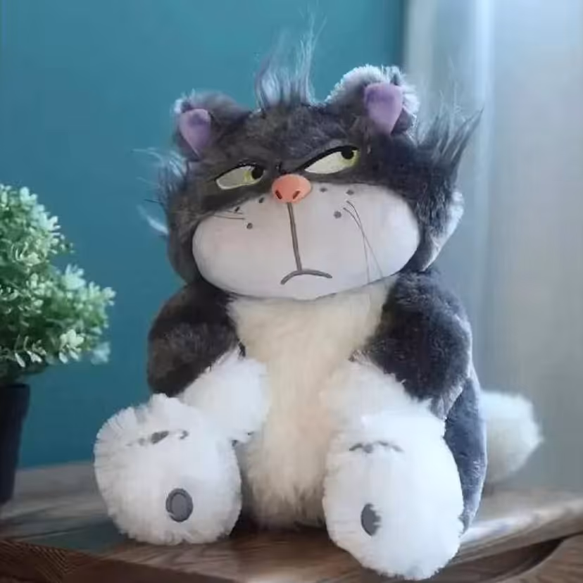 عروسک پولیشی گربه ( لوسیفر) کیفیت عالی