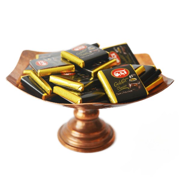 شکلات گلدن تلخ آیدین نیم کیلویی