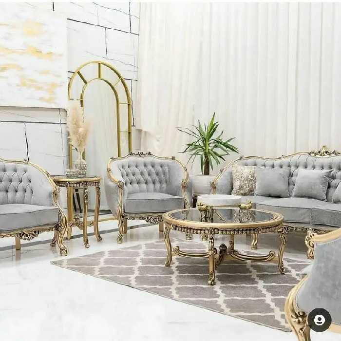 مبل استیل کلاسیک مدل زمردی ارسال با باربری پس کرایه