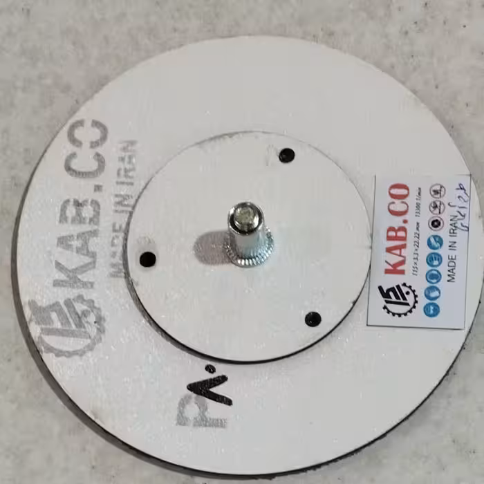 دیسک صفحه سنباده یک طرفه مخصوص دریل سایز 115گرید 80مارک کینگ اسپرت طرح آلمانی 