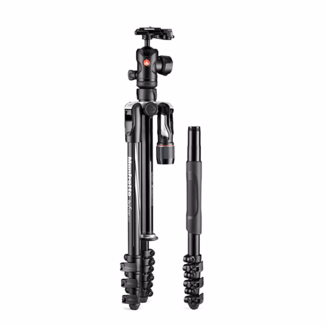 سه پایه عکاسی مانفرتو Manfrotto Befree 2N1 Aluminum Tripod with 494 Ball Head (Lever Lock)