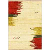 فرش ماشینی کلاریس کلکسیون گبه کد  100301