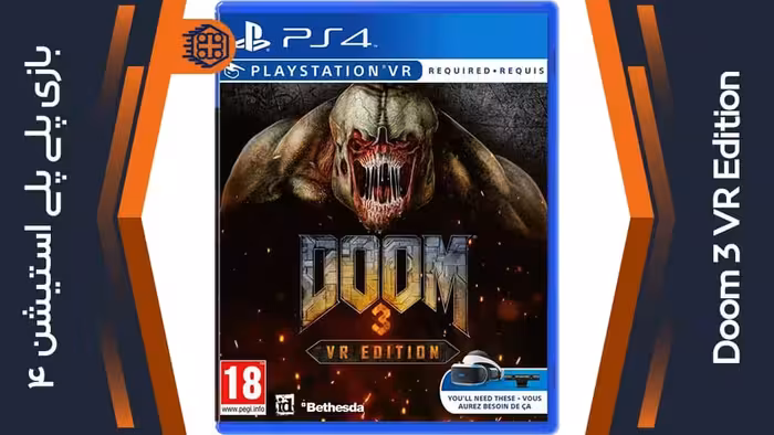 دیسک بازی Doom 3 VR Edition – مخصوص PS4