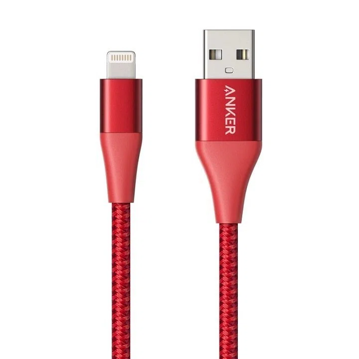 خرید و قیمت کابل تبدیل USB به لایتنینگ انکر مدل A8453 PowerLine II Plus طول 1.8 متر