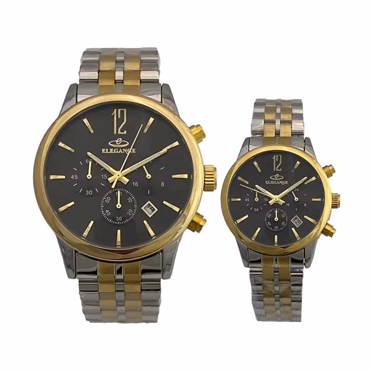 ست ساعت مچی زنانه و مردانه الگانس مدل WS-EA1236904 سه موتوره