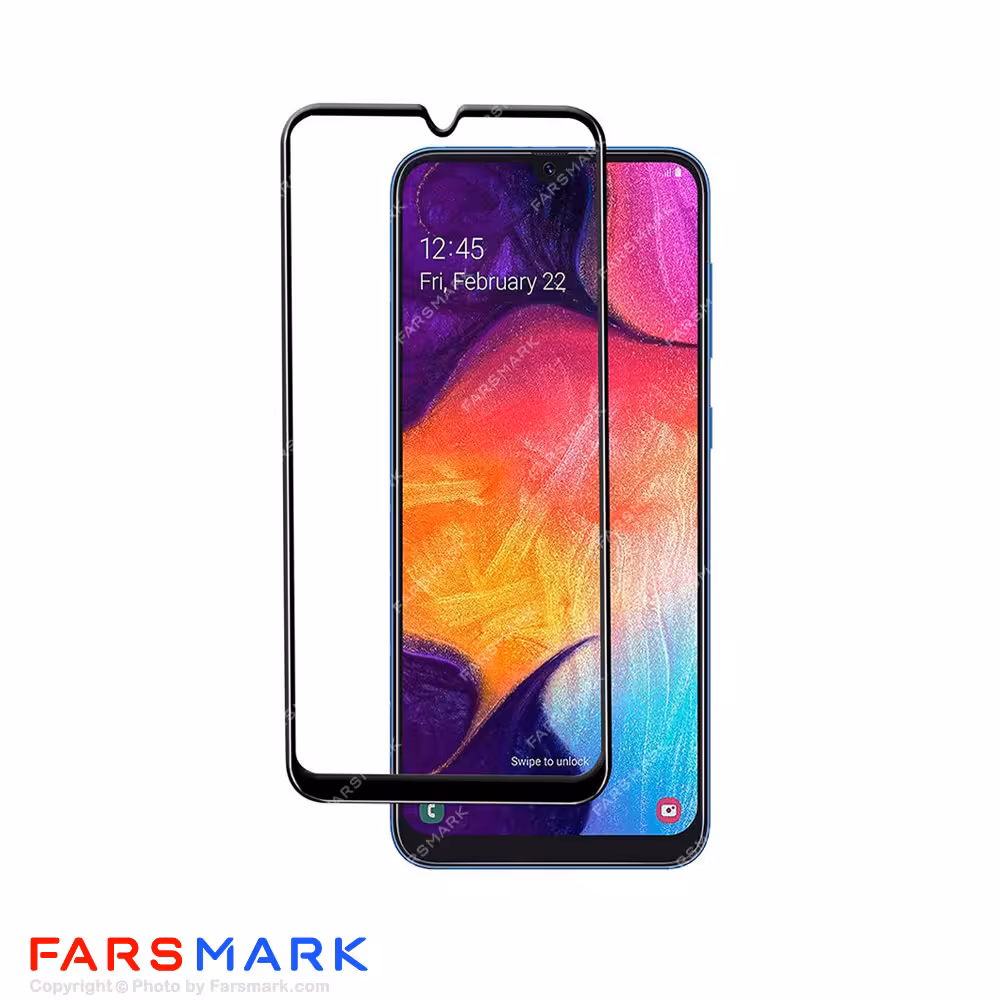 گلس تمام صفحه سامسونگ Samsung Galaxy A70