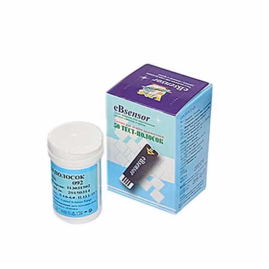 بسته 50 تایی نوار قند خون EB sensor ای بی سنسور