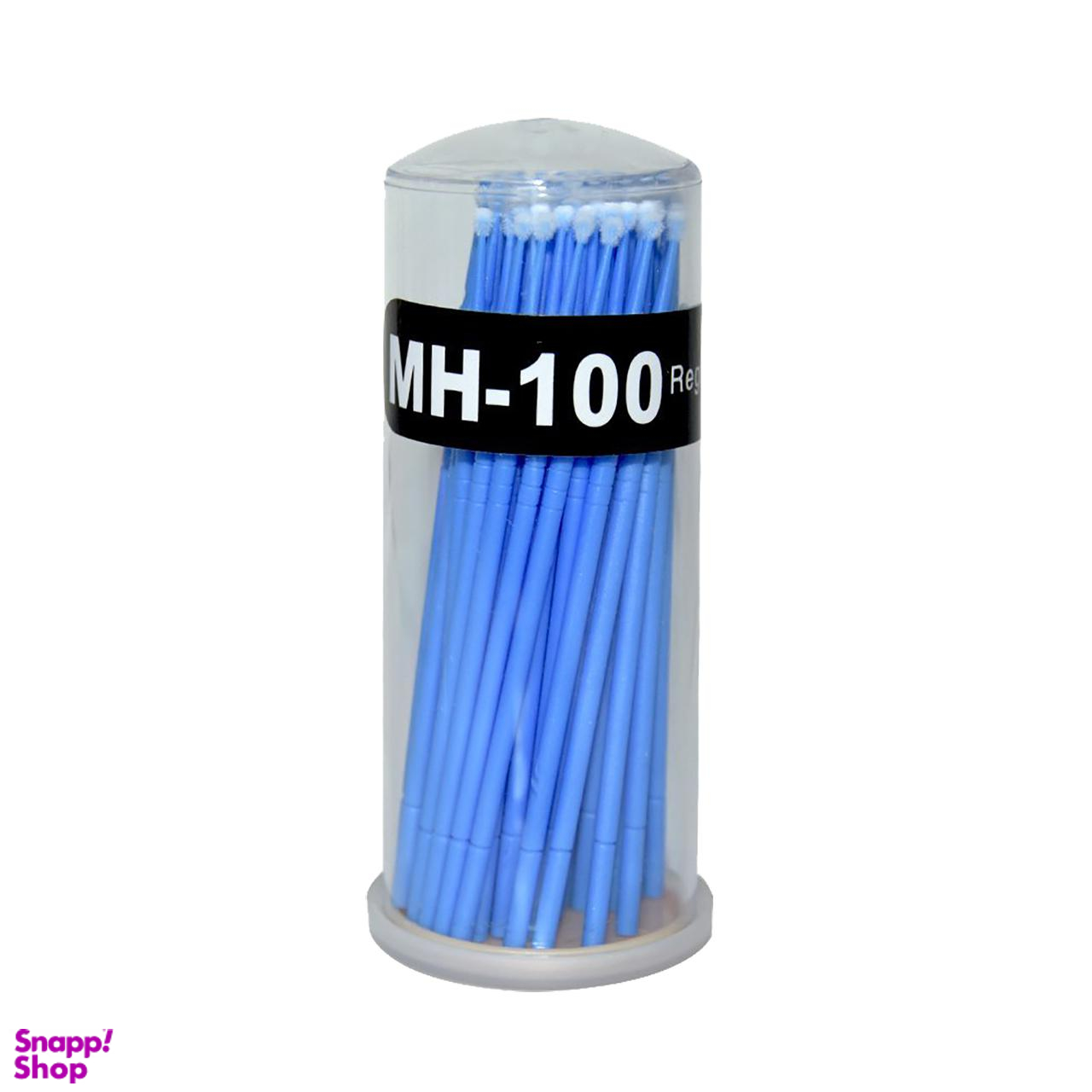 برس اکستنشن مژه مدل MH 100 بسته 100 عددی
