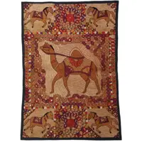 رومیزی سوزن دوزی ابریشم دیوار کوب کد GHAAB33 