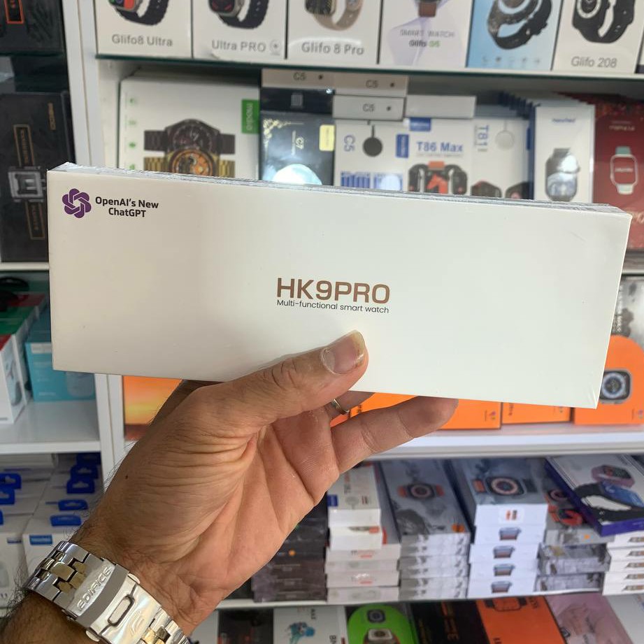ساعت هوشمند مدل HK9 pro نسخه chat GPT