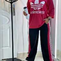 تیشرت و شلوارadidas balenciaga