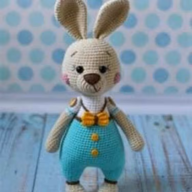 عروسک بافتنی خرگوشک