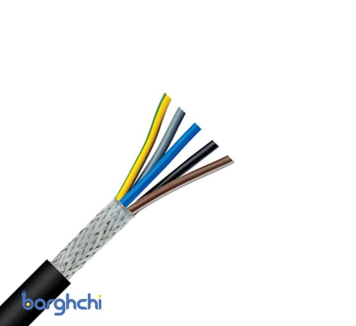 کابل برق شیلدار خراسان افشارنژاد 15*5