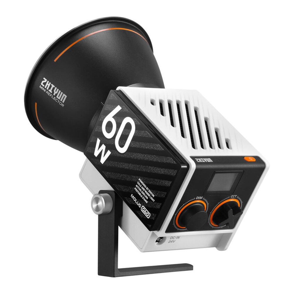 ویدیو لایت ژیون Zhiyun MOLUS G60 Bi-Color Pocket COB Monolight Combo