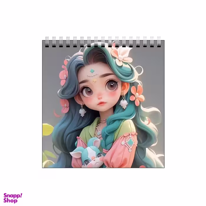 دفتر طراحی طرح دختر و خرگوش  کد 1421694
