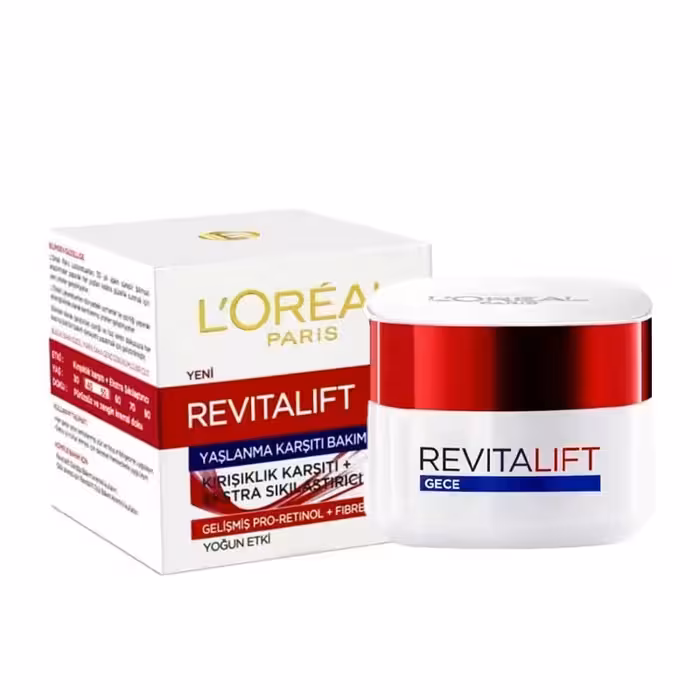کرم شب آبرسان ضد پیری مدل Revitalift yaslanma karsitibakim لورال 50 میل