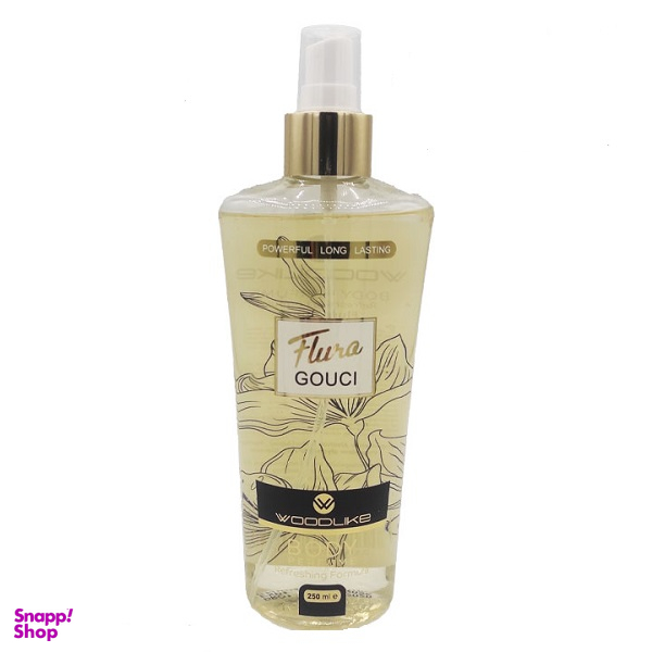 بادی اسپلش وود لایک مدل FLURA GOUCI حجم 250 میلی لیتر