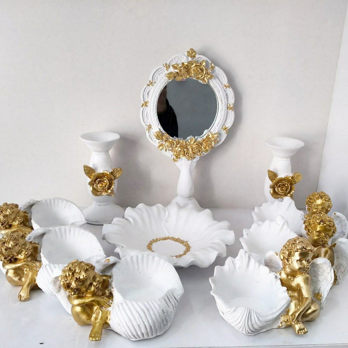 هفت سین فرشته ،کاری بسیار شیک وخاص،محصول چین،جنس پلی استر 