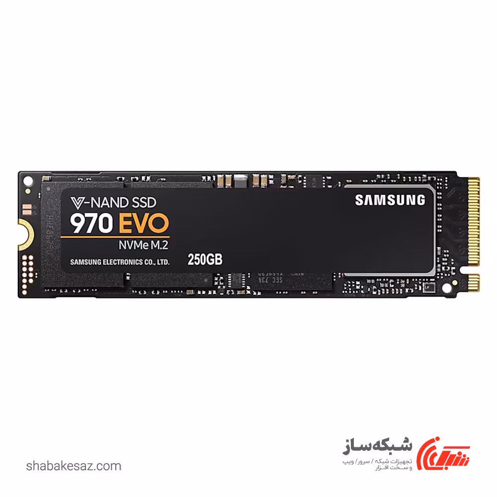 قیمت و خرید حافظه SSD سامسونگ Samsung 970 EVO 250GB اینترنال - شبکه ساز