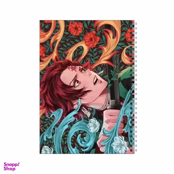 دفتر مشق 50 برگ بامبیلیپ طرح انیمه شیطان کش کد 3168319