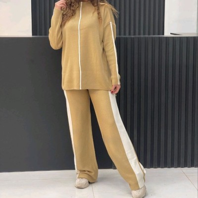 بلوز و شلوار بافت مدل پرستو