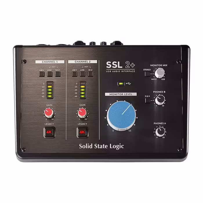 کارت صدا سالید استیت Solid State Logic SSL2 Plus