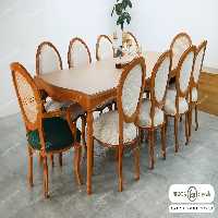میز ناهار خوری چوبی روتی کد 8