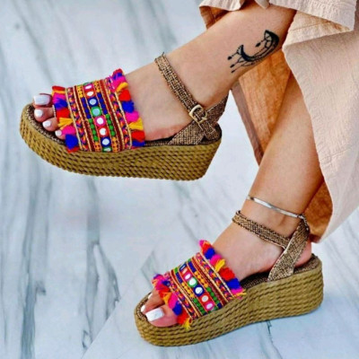 صندل جذاب رنگی رنگی