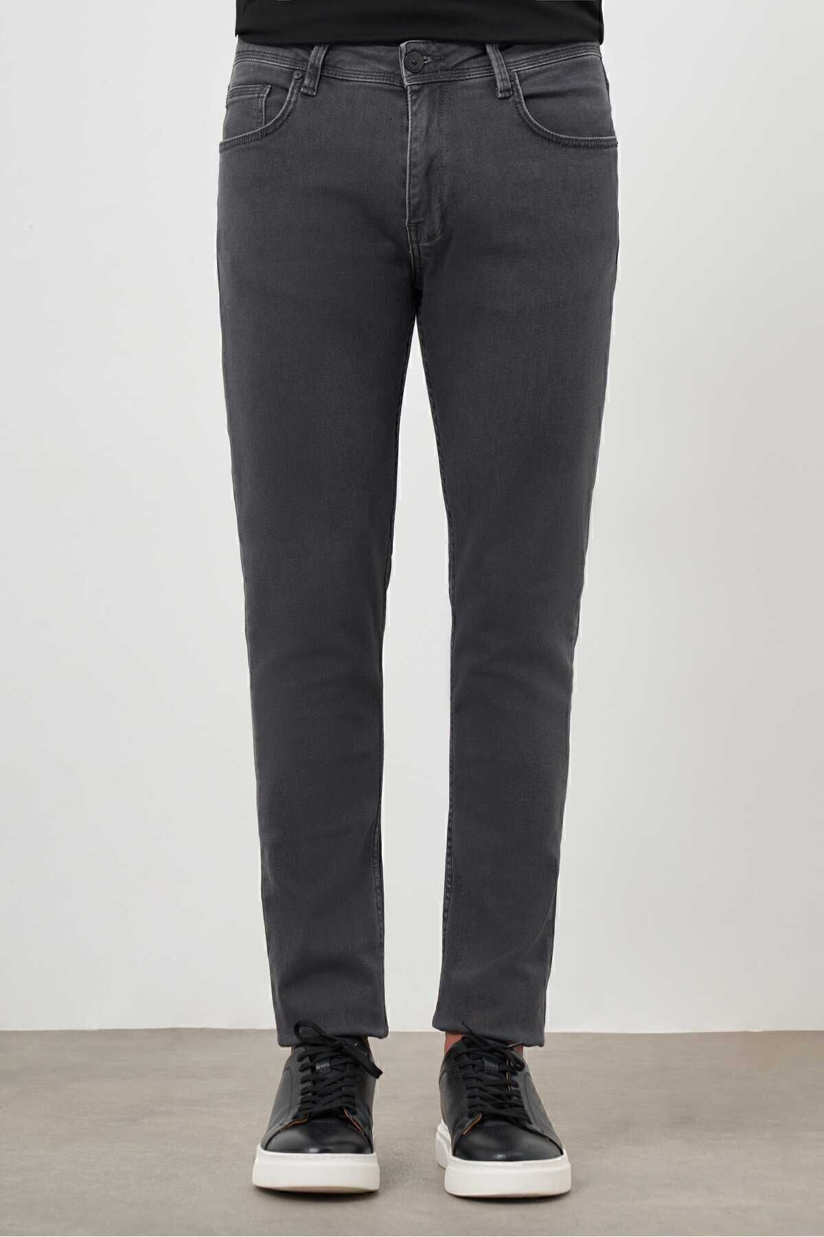 شلوار خاکستری مردانه جین 5 CEP SLIM FIT JEAN Morven