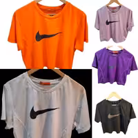 کراپ ورزشی زنانه طرح نایک در 5 رنگ بندی